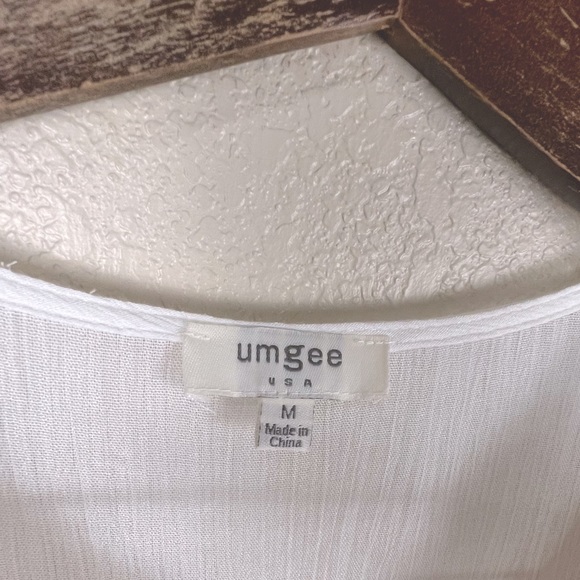 Umgee Tassel Lined Embroidered Flowing Dress - Picture 3 of 8